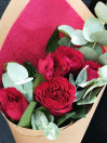 Букет из пионовидных роз Darcey