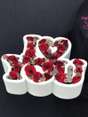 Композиция в каркасе I love you