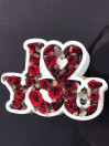 Композиция в каркасе I love you
