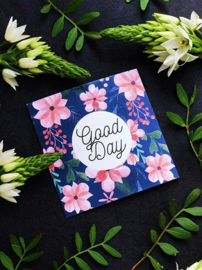 Карточка цветная Good Day