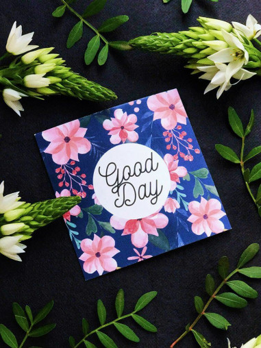 Карточка цветная Good Day