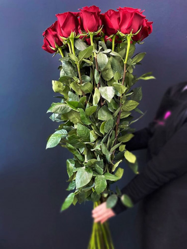 Букет из роз 1 метр