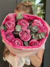 Букет из 9 эксклюзивных роз